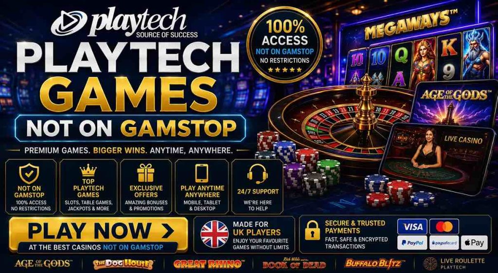 Playtech Games Not On Gamstop