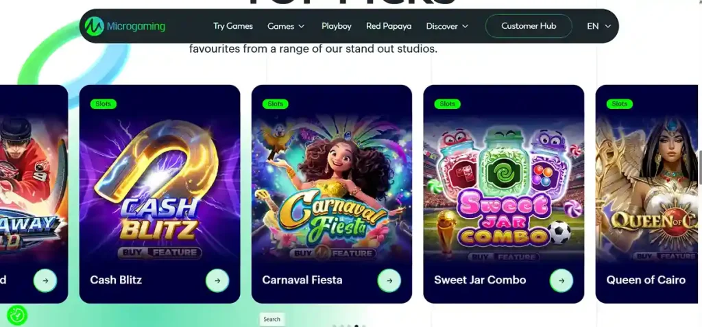 microgaming casinos not on gamstop